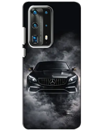 Чехол для Huawei P40 с картинкой «Mercedes в дыму» Чехол для Huawei P40 с картинкой «Mercedes в дыму»