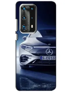 Чехол для Huawei P40 с картинкой «Mercedes EQ — будущее» Чехол для Huawei P40 с картинкой «Mercedes EQ — будущее»