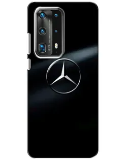Чехол для Huawei P40 с картинкой «Mercedes на металле» Чехол для Huawei P40 с картинкой «Mercedes на металле»