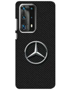 Чехол для Huawei P40 с картинкой «Карбоновый Mercedes стиль» Чехол для Huawei P40 с картинкой «Карбоновый Mercedes стиль»