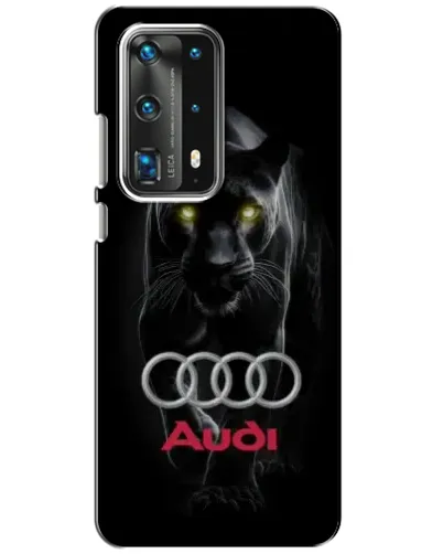 Чехол для Huawei P40 с картинкой «Пантера и Audi» Чехол для Huawei P40 с картинкой «Пантера и Audi»