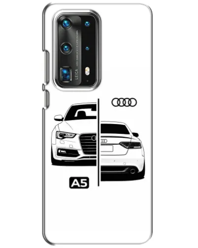 Чехол для Huawei P40 с картинкой «Audi — контрастный дизайн» Чехол для Huawei P40 с картинкой «Audi — контрастный дизайн»