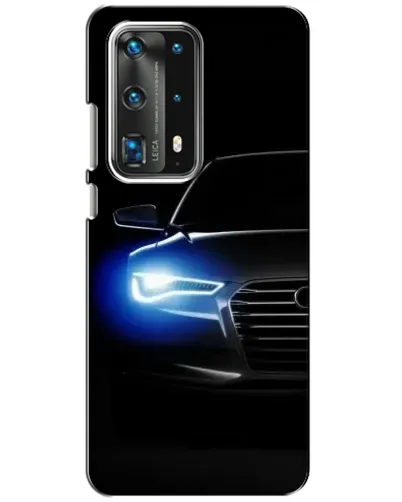 Чехол для Huawei P40 с картинкой «Неоновый взгляд Audi» Чехол для Huawei P40 с картинкой «Неоновый взгляд Audi»