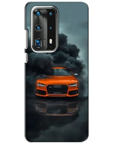 Чехол для Huawei P40 с картинкой «Audi в облаках дыма» Чехол для Huawei P40 с картинкой «Audi в облаках дыма»