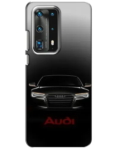 Чехол для Huawei P40 с картинкой «Audi — градиентный контур» Чехол для Huawei P40 с картинкой «Audi — градиентный контур»