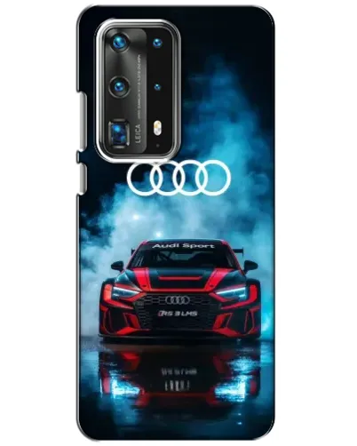 Чехол для Huawei P40 с картинкой «Audi Sport — неон» Чехол для Huawei P40 с картинкой «Audi Sport — неон»