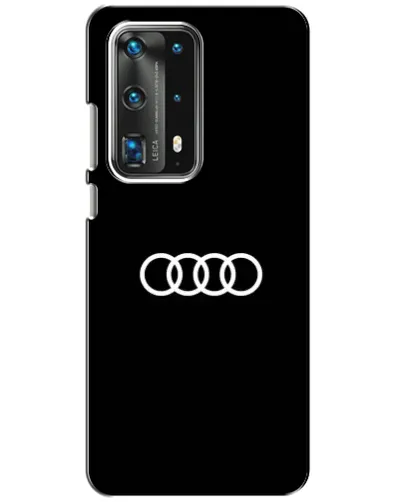 Чехол для Huawei P40 с картинкой «Audi White Logo» Чехол для Huawei P40 с картинкой «Audi White Logo»