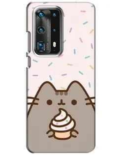 Чохол для Huawei P40 з картинкою «Пушин з кексом» Чохол для Huawei P40 з картинкою «Пушин з кексом»