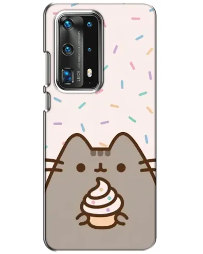 Чохол для Huawei P40 з картинкою «Пушин з кексом» Чохол для Huawei P40 з картинкою «Пушин з кексом»
