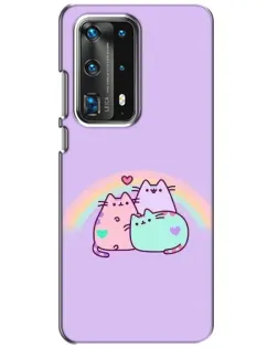 Чохол для Huawei P40 з картинкою «Веселкові Пушини» Чохол для Huawei P40 з картинкою «Веселкові Пушини»