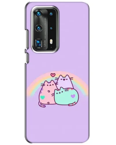 Чохол для Huawei P40 з картинкою «Веселкові Пушини» Чохол для Huawei P40 з картинкою «Веселкові Пушини»