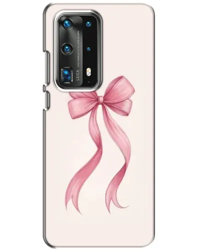 Чохол для Huawei P40 з картинкою «Рожевий бант»