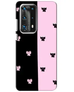 Чехол для Huawei P40 с картинкой «Контрастные банты» Чехол для Huawei P40 с картинкой «Контрастные банты»
