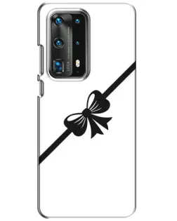Чехол для Huawei P40 с картинкой «Диагональный бант» Чехол для Huawei P40 с картинкой «Диагональный бант»
