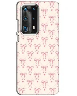 Чехол для Huawei P40 с картинкой «Розовые бантики Coquette» Чехол для Huawei P40 с картинкой «Розовые бантики Coquette»
