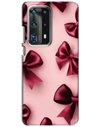 Чохол для Huawei P40 з картинкою «Бордовий атлас»