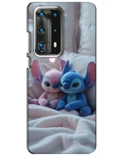 Чохол для Huawei P40 з картинкою «Плюшеві Стіч Ангел»