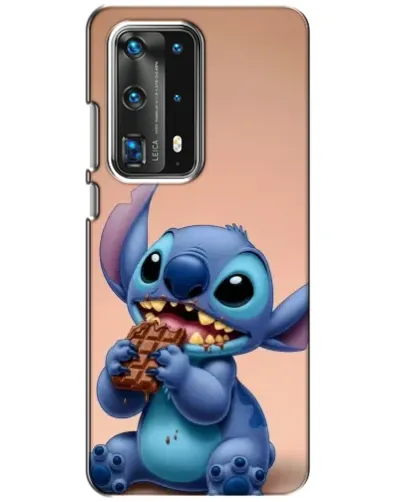Чохол для Huawei P40 з картинкою «Стіч їсть шоколад»