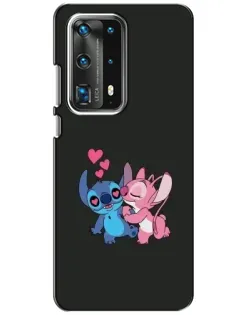 Чохол для Huawei P40 з картинкою «Анжел цілує Стіча»
