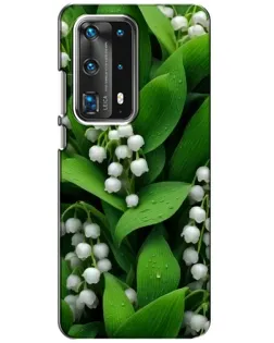 Чохол для Huawei P40 з картинкою «Конвалії в зелені»