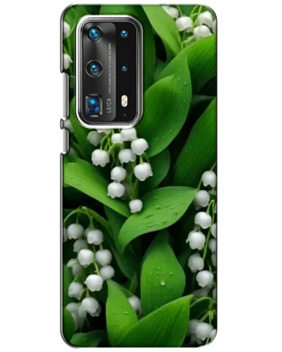 Чохол для Huawei P40 з картинкою «Конвалії в зелені»