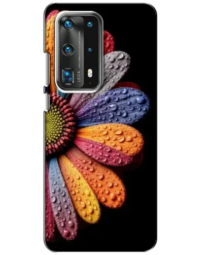Чохол для Huawei P40 з картинкою «Райдужна квітка»