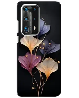 Чохол для Huawei P40 з картинкою «Лілові квіти грації»