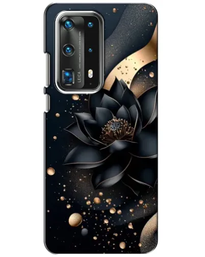 Чохол для Huawei P40 з картинкою «Чорний лотос»