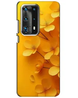Чохол для Huawei P40 з картинкою «Золоті пелюстки»