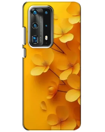 Чохол для Huawei P40 з картинкою «Золоті пелюстки»