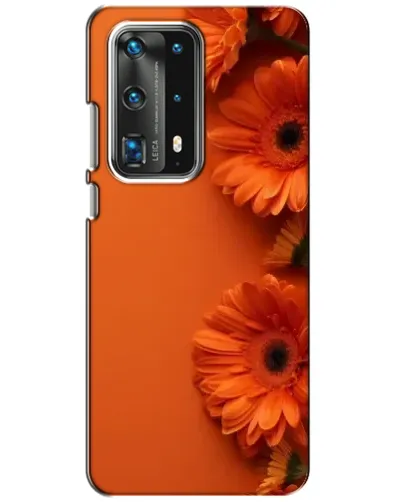 Чохол для Huawei P40 з картинкою «Помаранчеві гербери»
