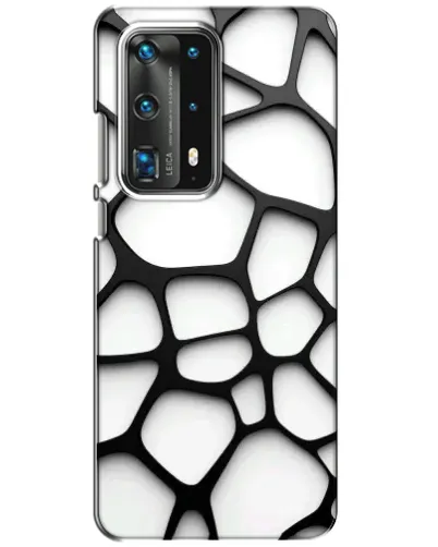 Чохол для Huawei P40 з картинкою «Біла об'ємна сітка» Чохол для Huawei P40 з картинкою «Біла об'ємна сітка»