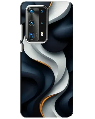 Чохол для Huawei P40 з картинкою «Об'ємні чорно-білі стрічки» Чохол для Huawei P40 з картинкою «Об'ємні чорно-білі стрічки»