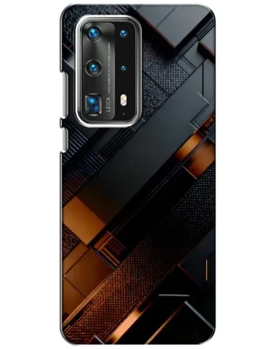 Чохол для Huawei P40 з картинкою «Чорні геометричні блоки» Чохол для Huawei P40 з картинкою «Чорні геометричні блоки»