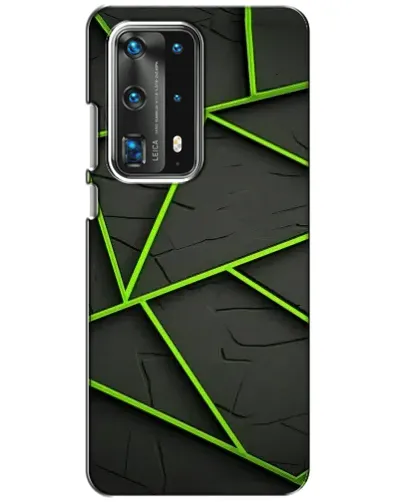 Чохол для Huawei P40 з картинкою «Зелені геометричні лінії» Чохол для Huawei P40 з картинкою «Зелені геометричні лінії»