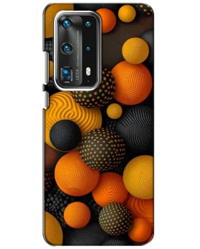 Чохол для Huawei P40 з картинкою «Об'ємні помаранчеві сфери» Чохол для Huawei P40 з картинкою «Об'ємні помаранчеві сфери»