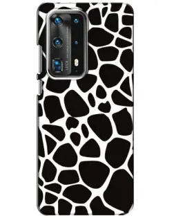 Чохол для Huawei P40 з картинкою «Чорно-білий жираф»