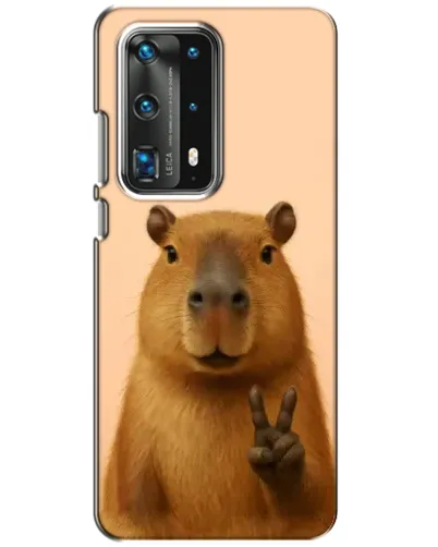 Чохол для Huawei P40 з картинкою «Капібара вікторія»