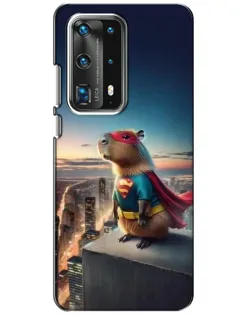 Чохол для Huawei P40 з картинкою «Капі-мен супергерой»