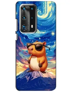 Чохол для Huawei P40 з картинкою «Капібара Ван Гога»