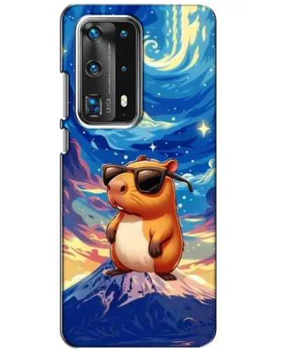 Чохол для Huawei P40 з картинкою «Капібара Ван Гога»