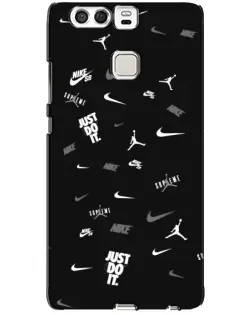 Чохол для Huawei P9 з картинкою «Nike Black Pattern» Чохол для Huawei P9 з картинкою «Nike Black Pattern»