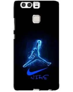 Чохол для Huawei P9 з картинкою «Jordan Neon Blue» Чохол для Huawei P9 з картинкою «Jordan Neon Blue»