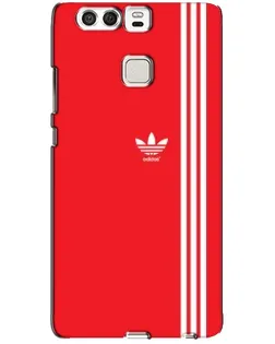 Чохол для Huawei P9 з картинкою «Червоний мінімалізм Adidas»
