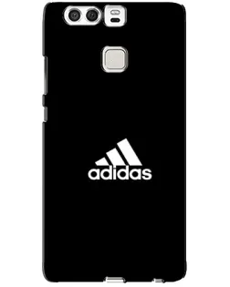 Чохол для Huawei P9 з картинкою «Чорна класика Adidas»