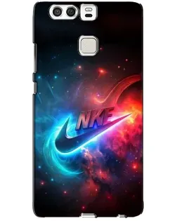 Чохол для Huawei P9 з картинкою «Вогняний логотип Nike»