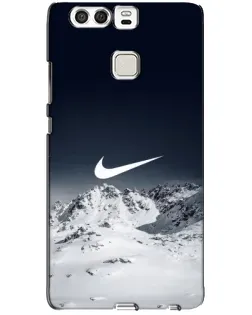 Чохол для Huawei P9 з картинкою «Nike — зимові гори»