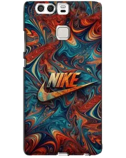 Чохол для Huawei P9 з картинкою «Nike в абстракції»