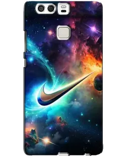 Чохол для Huawei P9 з картинкою «Космічний Nike Swoosh»