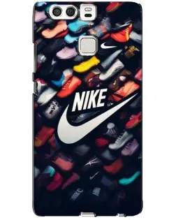 Чохол для Huawei P9 з картинкою «Колекція кросівок Nike»